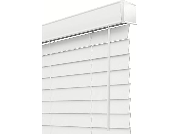 CHICOLOGY Faux Wood Blinds, Window Blinds VARIES