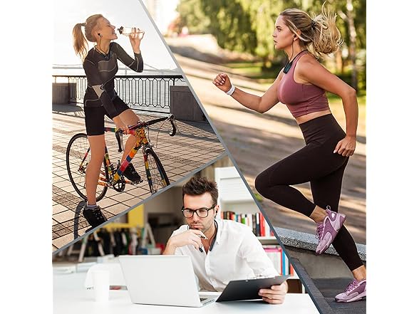 Podity Neckband Bluetooth Headphones