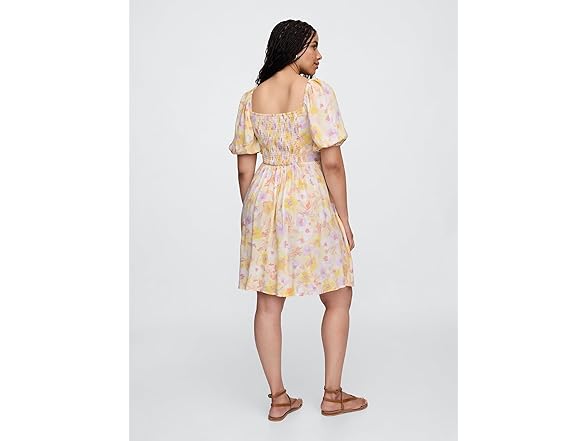 GAP Women Sweetheart Woven Mini Dress