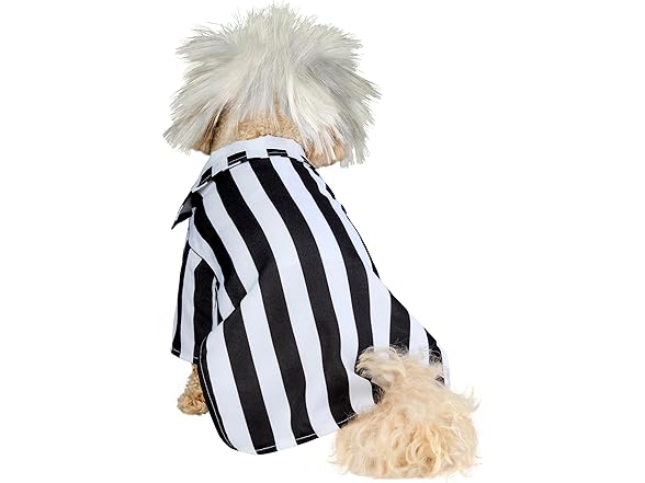 Beetlejuice Pet Costume, Size L or XL