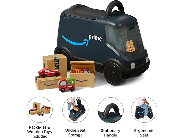Radio Flyer Amazon Ride On Delivery Van