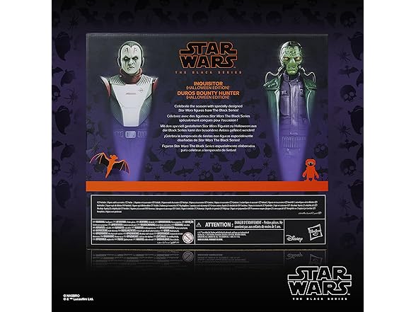 STAR WARS The Black Series Inquisitor & Duros Bounty Hunter