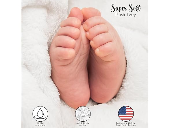 Sweet Jojo Designs Hooded Baby Towels (Sage G
