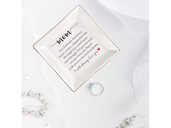 AZVAUUY To My Mom on My Wedding Day Gift