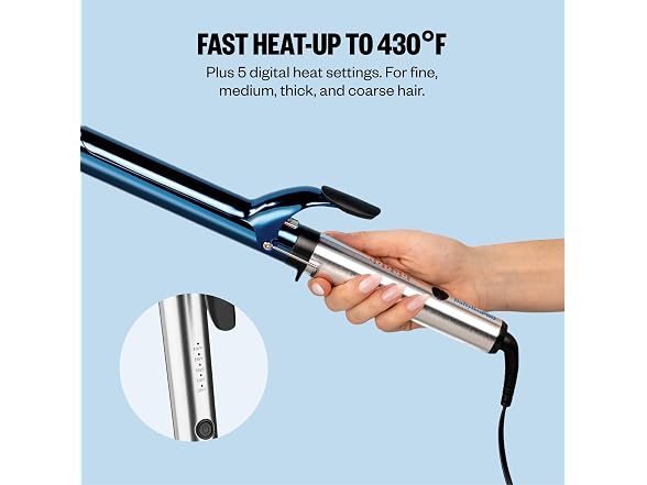 BaBylissPro Nano Ti 1.25 Ext Barrel Curling Iron
