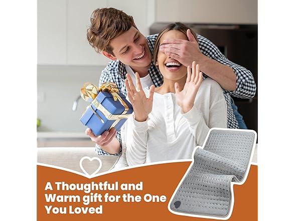 Jubeoyey Heating Pad - Electric Heating Pad for B