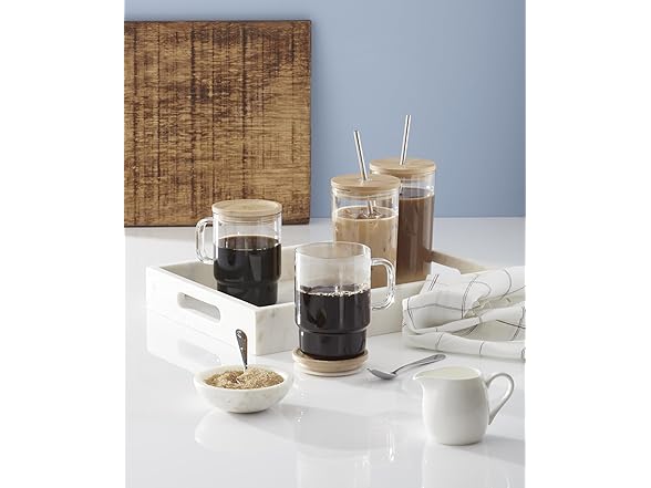 Lenox Drinkware, Tuscany Set Of 4, Iced Coffee Cups