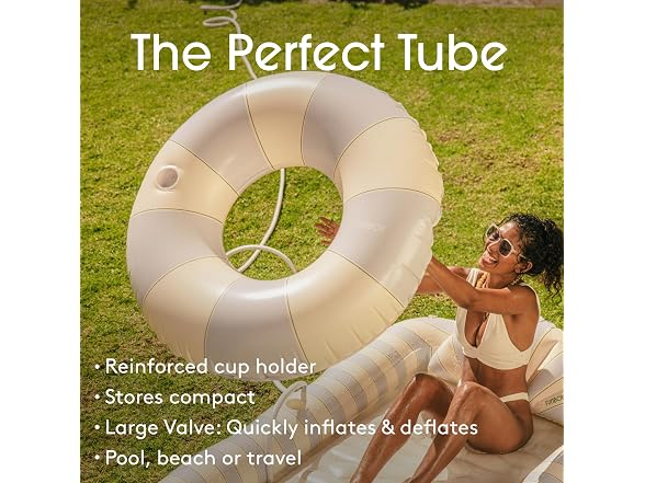 FUNBOY 46" Vintage Blue & Green Pool Float Inner