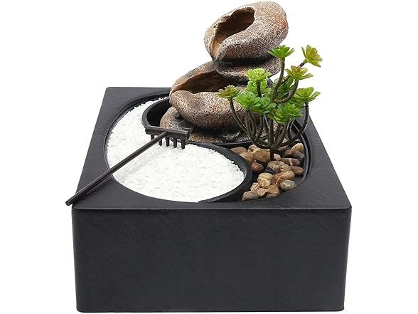 Azthuria Tabletop Fountain w/Rockery