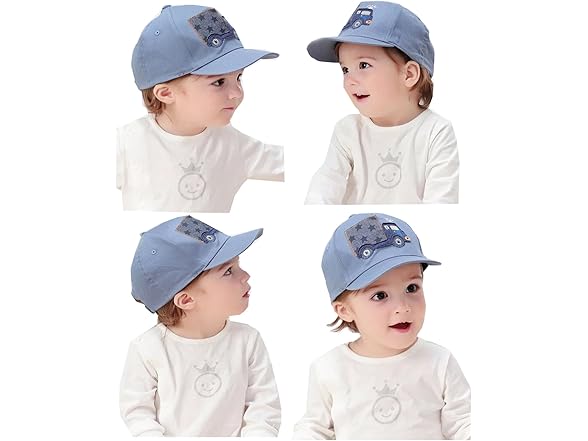 MZLIU Kids Infant Cotton Baseball Hat