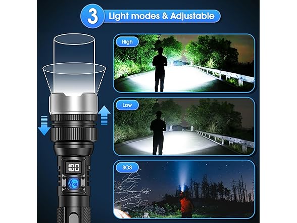 JMNGSHU Handheld Flashlight