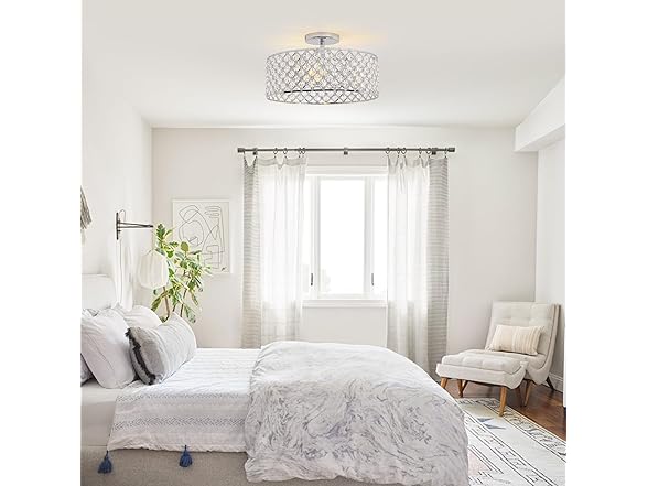 Parrot Uncle BBD5001CR Small 15" Crystal Chandeliers