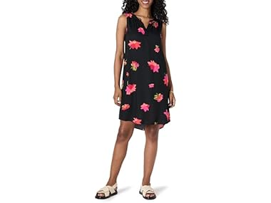 $8.99, Was $15.90, 43% Off! Amazon Essentials Women Sleeveless Woven Dress dealfomo