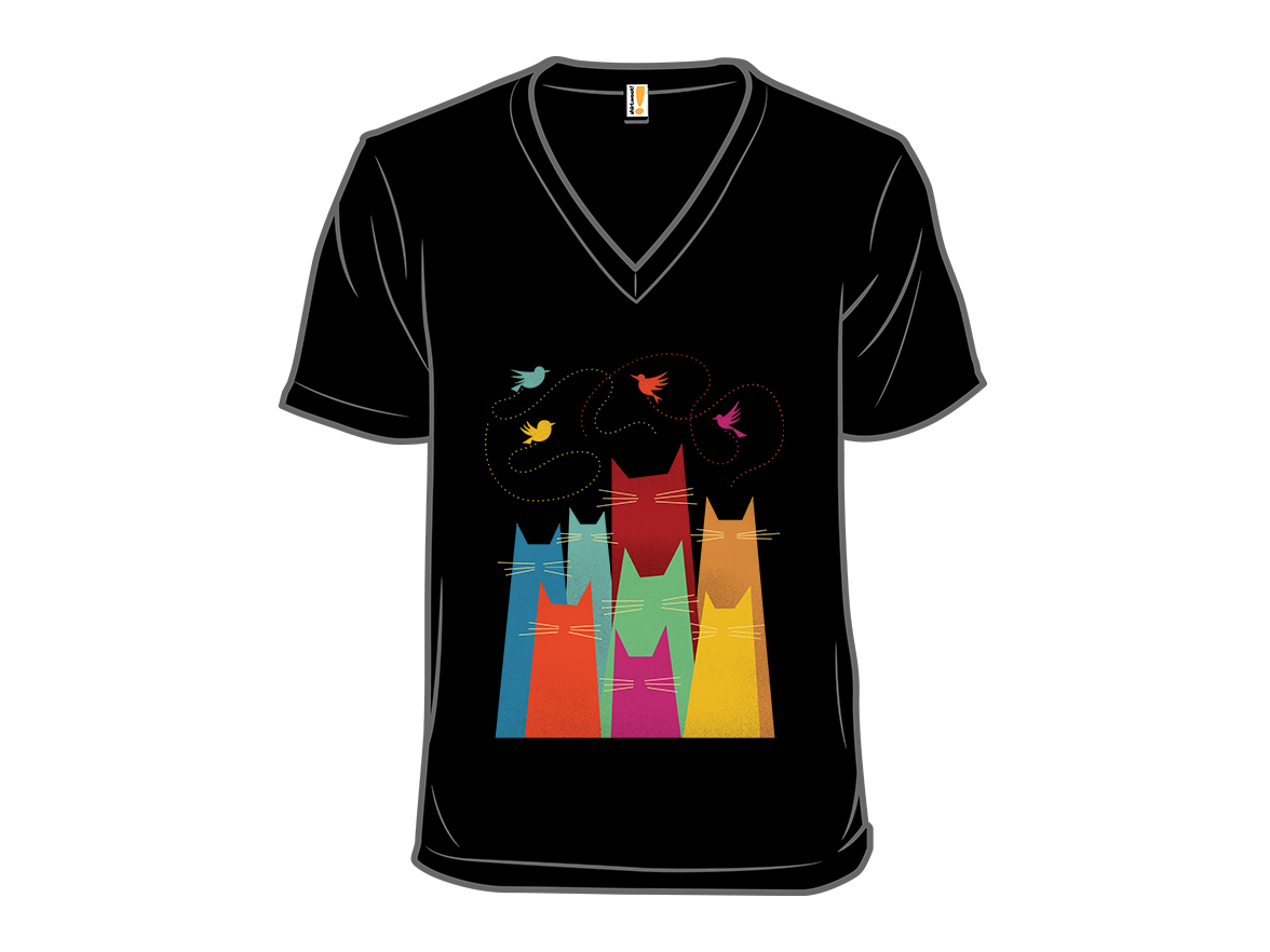 Minimalist Cats and Birds - Gallery 10