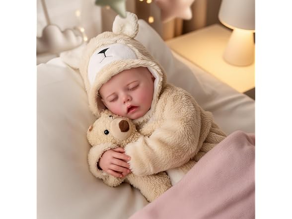 17 Inch Drink and Wet Reborn Baby Doll