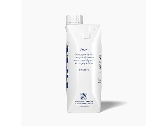 12PK Flow Alkaline Spring Water - Peach and Blueberry