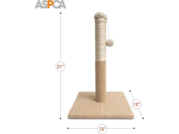 ASPCA Cat Scratching Post for Indoor Cats