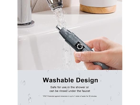 Rechargeable Ear and Nose Hair Trimmer