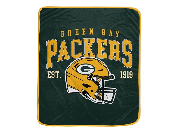 NFL Team Vintage Helmet Cozy Throw (50 x 60)