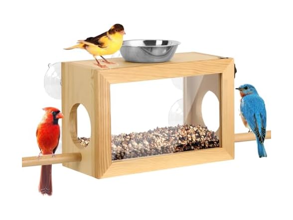 CypherX Window Bird Feeders for Outdoor