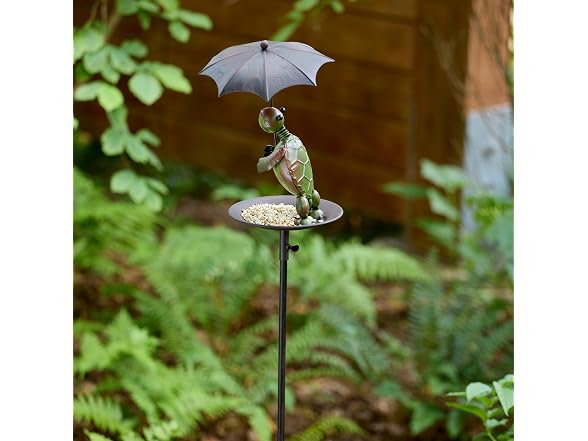 Red Carpet Rainy Day Bird Feeder Turtle