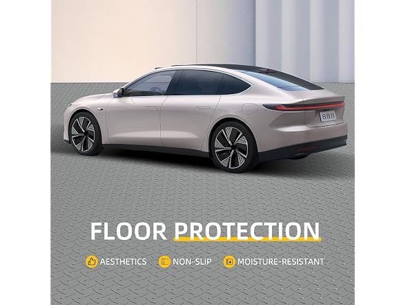 Garage Floor Mat, 2.8mm Thickness (7.5 * 17FT)