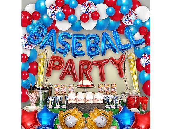 PARLONTY Baseball Party Decorations