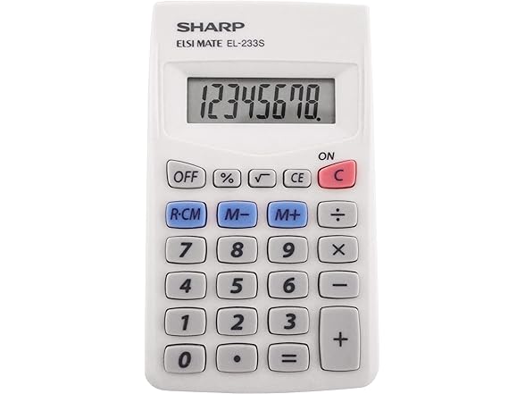 Sharp EL233SB Standard Function Calculator