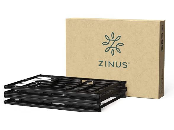 Zinus SmartBase Tool-Free Assembly Mattress Foundation Full