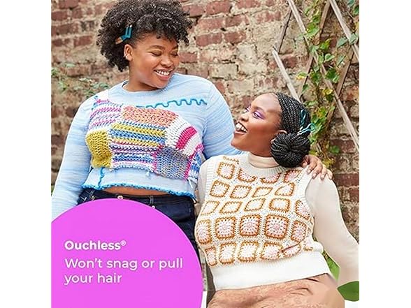 Kusport Non-Porous Stretch Hair Ties - 10 Count