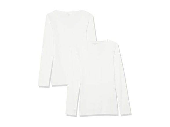 Amazon Essentials Women Slim-Fit Long Knit Shirts - Gallery 6