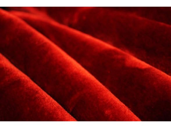 Solaron King Solid Burgundy Korean Mink Blanket