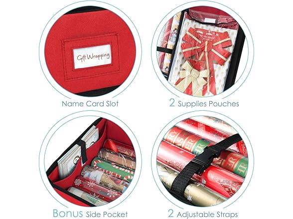Hearth & Harbor Wrapping Paper Storage Container M