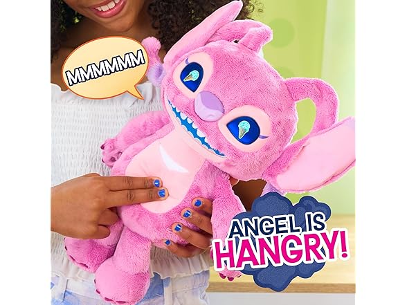 Disney Stitch Angel Many Moods 14-inch Interactive Plush