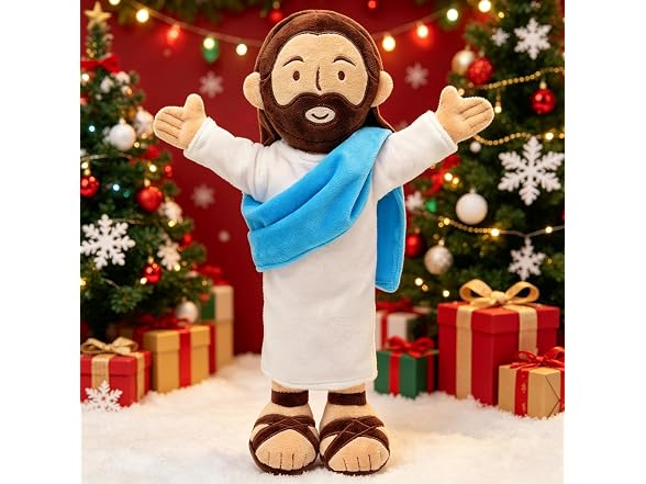 Yelakey 13" Jesus Plush - Gallery 9