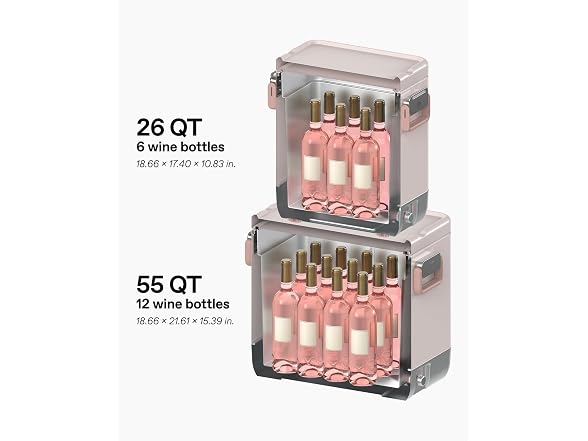 Stanley Lifted Spirits Cooler  | 55 qt | Rose Quartz Gloss