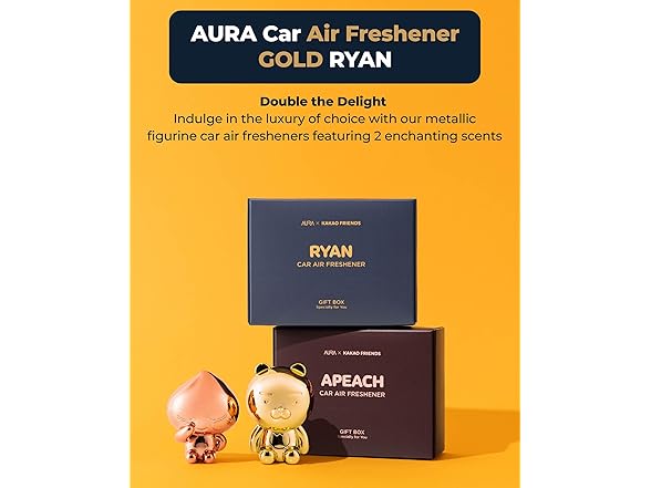 AURA Car Air Freshener Vent Clip