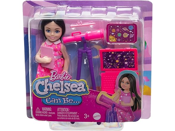 Barbie Chelsea Astronomer Toy Set