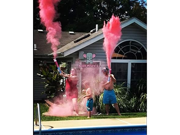 Boom Reveal Co. | Gender Reveal Powder Cannons Pink