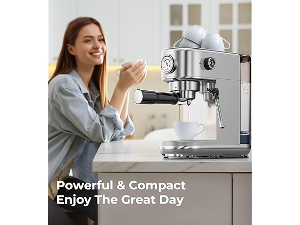 Espresso Machine with Milk Frother