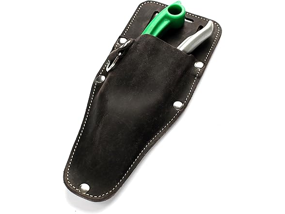 Leather Pruner Sheath Black/Grey