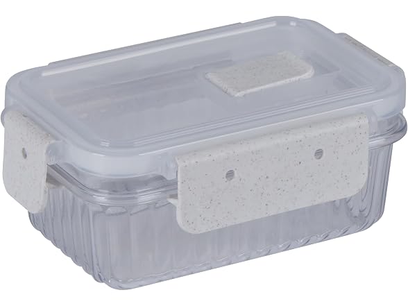 Kitchen Details 8-Piece Rectangular Food Storage Containers