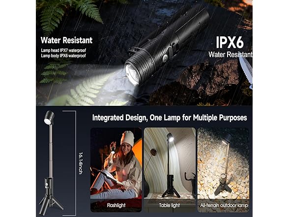 AsFrost Flashlight Camping Light