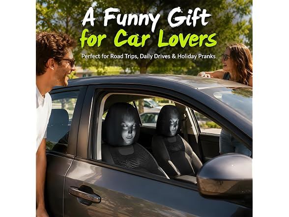 SEPSUMMER APP-Auto-144 Cartoon Car Headrest Covers