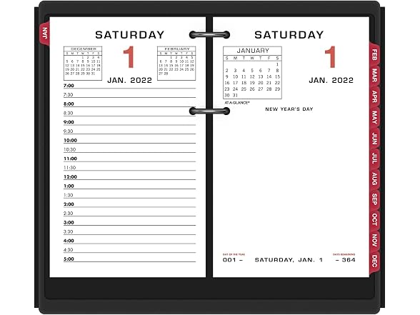2022 Daily Desk Calendar Refill