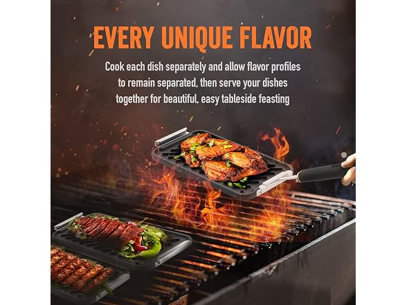 Yukon Glory SEAR 'N SERVE Cast Iron Grill