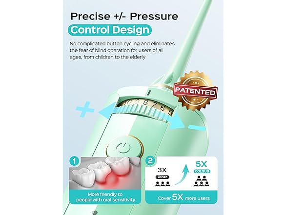 COSLUS E40 Portable Water Flosser