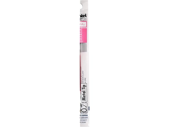 Pentel EnerGel Roller Ball Pen Refill, 0.7mm, Pink Ink