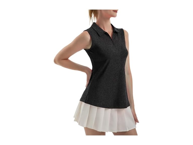 Fkeep Women (XS) Sleeveless Polo Golf Dry T-Shirts - Gallery 29