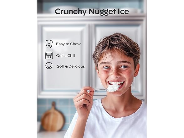 Totnz Nugget Ice Maker Countertop